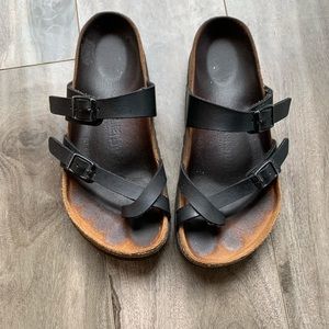 BIRKENSTOCK sandals.